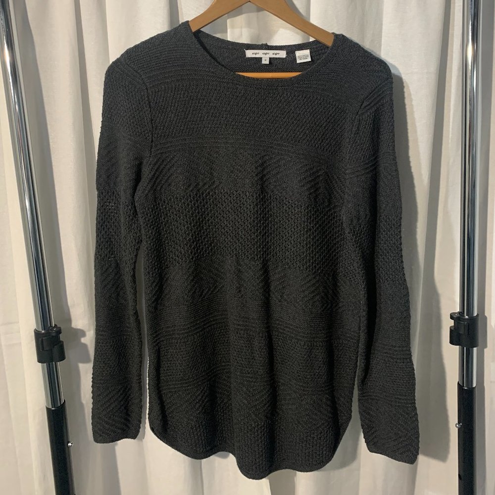 Comfy charcoal Sweater from 888
